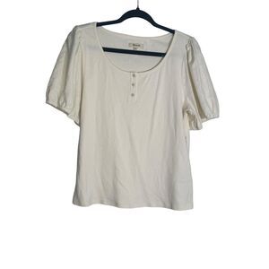 Madewell Cream Blouse
